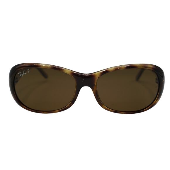 Ray-Ban RB4061 642/57 3P Polarized Brown Havana Sunglasses - Picture 1 of 8